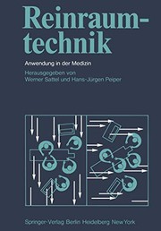 Cover of: Reinraumtechnik: Anwendung in der Medizin