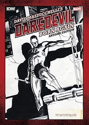 Cover of: David Mazzucchelli’s Daredevil Born Again Artisan Edition by David Mazzucchelli