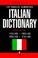Cover of: The concise Cambridge Italian dictionary