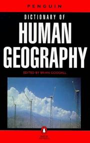 Cover of: The Penguin dictionary of human geography