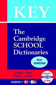 Cover of: SM Key Avanzado Spanish-English Dictionary with CD