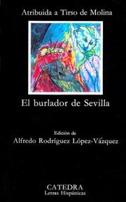 Cover of: El Burlador De Sevilla by Tirso de Molina