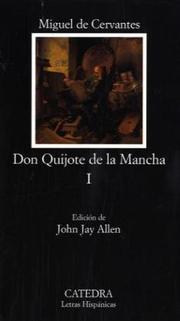 Cover of: Don Quijote de la Mancha I by Miguel de Unamuno