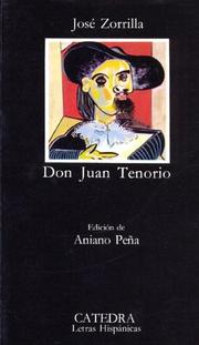 Cover of: Don Juan Tenorio by José Zorrilla