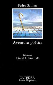 Cover of: Aventura Poetica: (Antologia) (Letras Hispanicas)