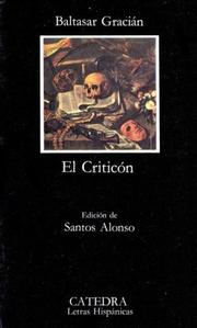 Cover of: El criticón by Baltasar Gracián y Morales