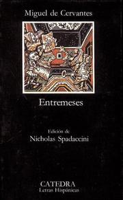 Cover of: Entremeses by Miguel de Cervantes Saavedra