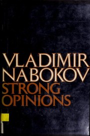 Cover of: Strong opinions by Vladimir Nabokov