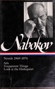 Cover of: Novels, 1969-1974
