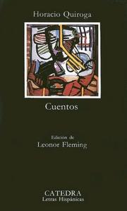 Cover of: Cuentos by Horacio Quiroga