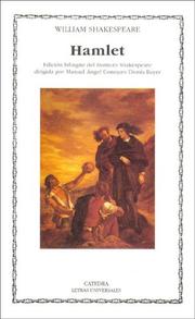 Cover of: Hamlet / Hamlet by William Shakespeare, Manuel Angel Conejero, Jenaro Talens