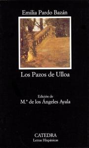 Cover of: Los pazos de Ulloa by Emilia Pardo Bazán