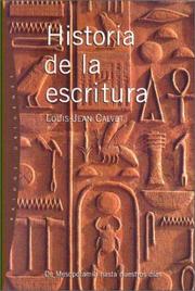 Cover of: Historia De La Escritura / History of Writings (Origenes / Origens)