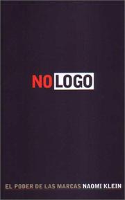 Cover of: No Logo by Naomi Klein