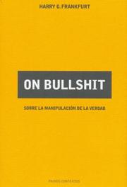 Cover of: On Bullshit by Harry G. Frankfurt
