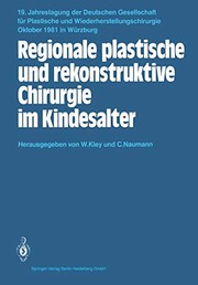 Cover of: Regionale plastische und rekonstruktive Chirurgie im Kindesalter