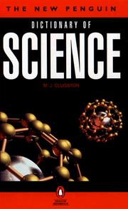 Cover of: The New Penguin Dictionary of Science by M. J. Clugston