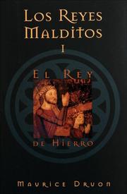 Cover of: El rey de hierro by Maurice Druon