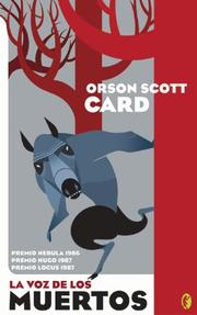 Cover of: La voz de los muertos by Orson Scott Card