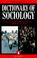 Cover of: The Penguin dictionary of sociology