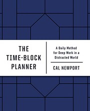Cover of: Time-Block Planner