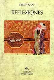 Cover of: Reflexiones by Idries Shah