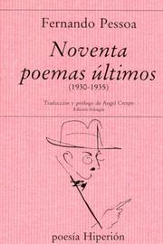 Cover of: Noventa Poemas Ultimos by Fernando Pessoa