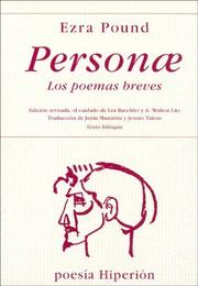 Cover of: Personae - Los Poemas Breves