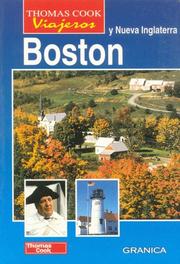 Cover of: BOSTON Y NUEVA INGLATERRA Thomas Cook Viajeros