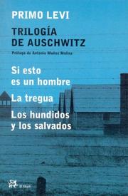 Cover of: Trilogia De Auschwitz by Primo Levi