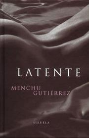 Cover of: Latente by Menchu Gutiérrez