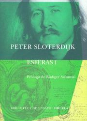 Cover of: Esferas I by Peter Sloterdijk
