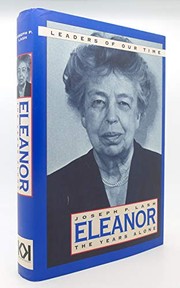 Cover of: Eleanor the Years Alone by Joseph P Lash