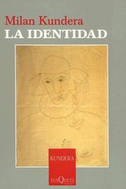 Cover of: La identidad