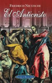 Cover of: El anticristo by Friedrich Nietzsche