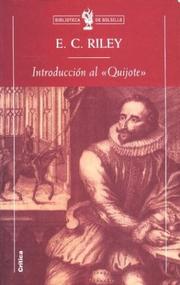 Cover of: Introduccion Al Quijote