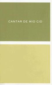 Cover of: Cantar de mío Cid by Alberto Montaner