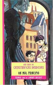 Cover of: Mal Principio / The Bad Beginning by Lemony Snicket