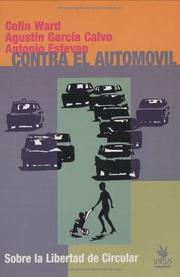 Cover of: Contra El Automovil