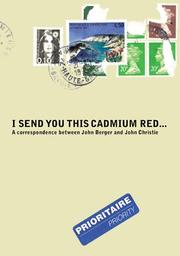 Cover of: I Send You this Cadmium Red