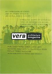 Cover of: Verb: Architecture Boogazine