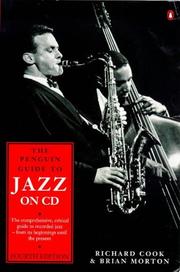 Cover of: The Penguin guide to jazz on compact disc by Richard Cook