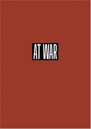 Cover of: At War by Eudald Carbonell, Manuel Delgado, Andreas Huyssen, Jose Maria Ridao, Robert Sala, Michael Walzer, Jon Lee Anderson