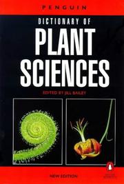 Cover of: The Penguin Dictionary of Plant Sciences