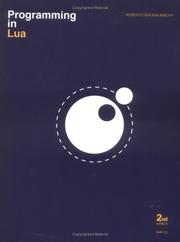 Cover of: Programming in Lua by Roberto Ierusalimschy