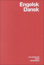 Cover of: Engelsk-dansk ordbog
