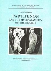 Cover of: Parthenon and the Mycenaean City on the Heights