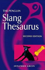 Cover of: Slang Thesaurus