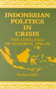 Cover of: Indonesian Politics in Crisis by Stefan Eklof