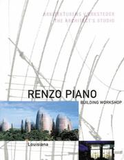 Cover of: Renzo Piano by Aymeric Lorente, Deyan Sudjic